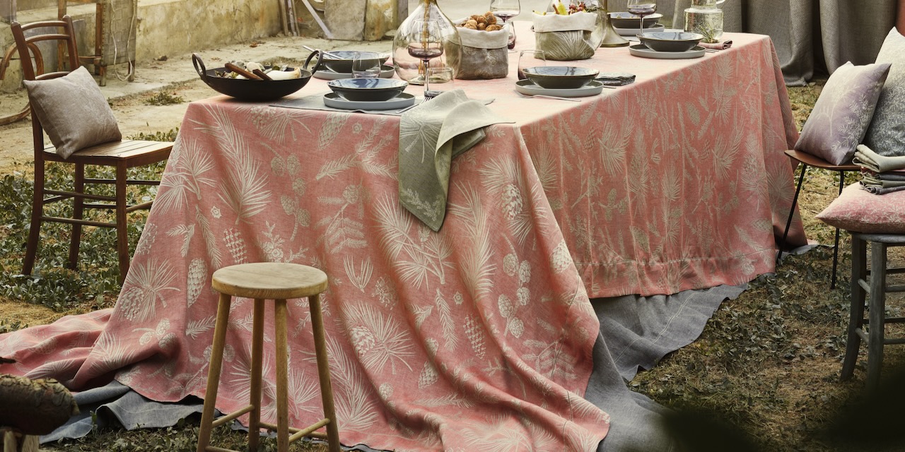 Leitner Tischdecke Foresta rostrot Leitner Tischdecke Foresta rostrot